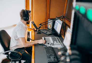 Streaming Solutions – A digital banner showcasing advanced technology for high-quality, seamless streaming experiences.